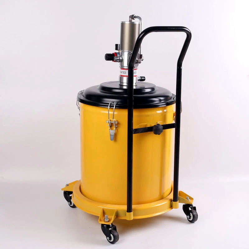 20KG 35L Large Capacity High Pressure Heavy Duty Grease Bucket Pump Air Operated Grease Pumps Gun