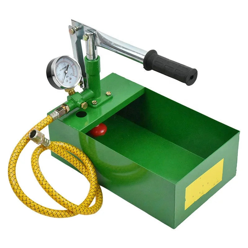 25KG/60KG/100KG Manual Hydraulic Water Pressure Testing Pump