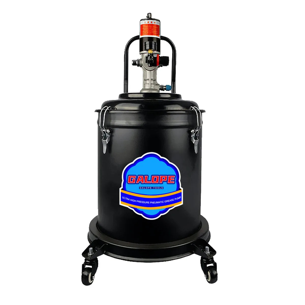 12L 20L 35L 40L 45L Barrel Air Operated Grease Lubricator Auto Pneumatic Grease Pumps Gun Movable High Pressure Air Grease Pump