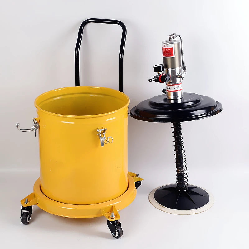 20KG 35L Large Capacity High Pressure Heavy Duty Grease Bucket Pump Air Operated Grease Pumps Gun