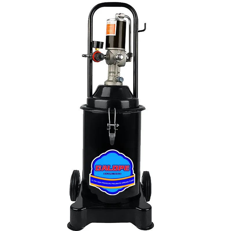 12L 20L 35L 40L 45L Barrel Air Operated Grease Lubricator Auto Pneumatic Grease Pumps Gun Movable High Pressure Air Grease Pump