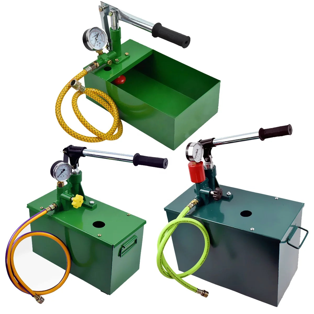 25KG/60KG/100KG Manual Hydraulic Water Pressure Testing Pump